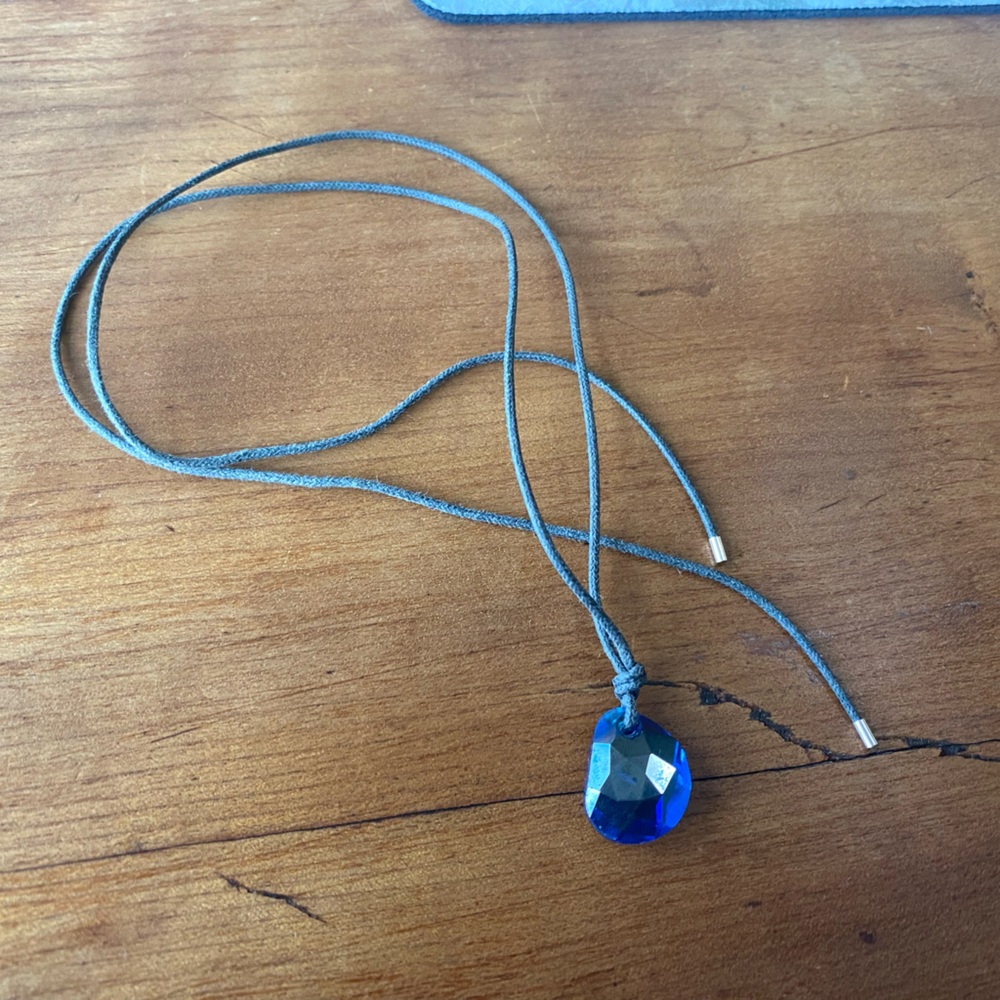 Swarovski Choker Necklace - Blue